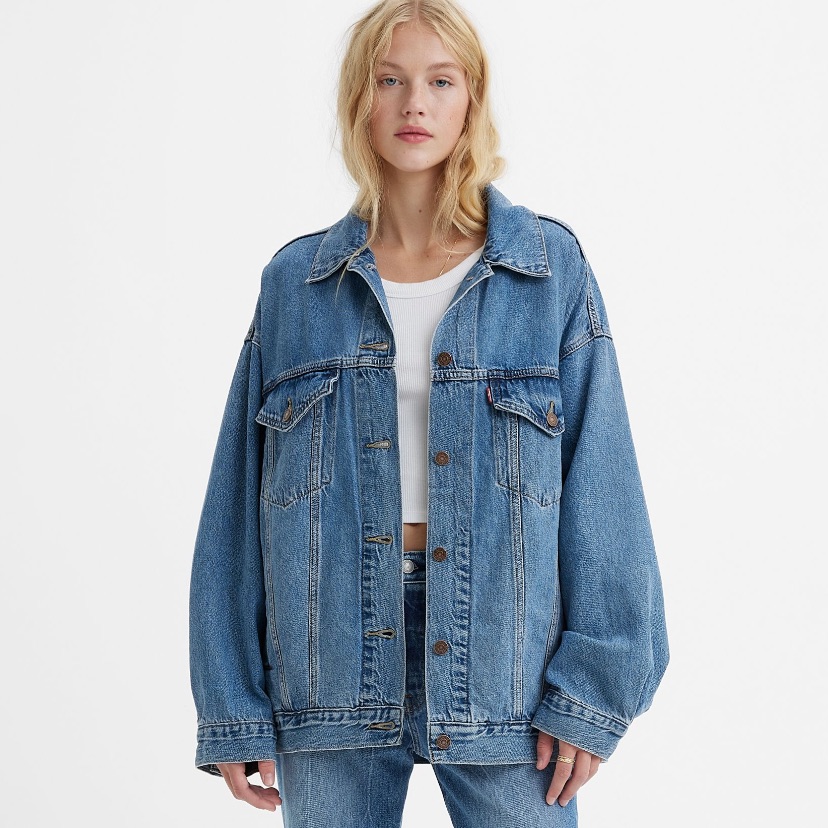 Nwt Levi’s Baggy Trucker Jacket
